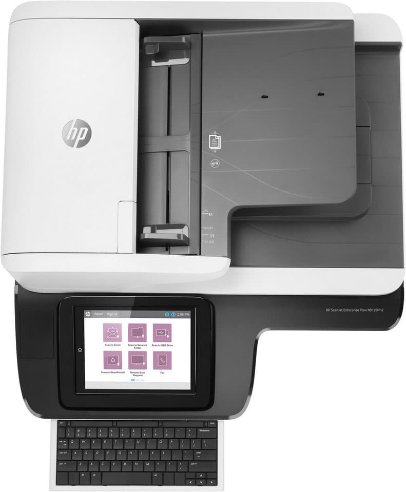HP ScanJet Enterprise Flow N9120 fn2 Scanner, (LAN (Ethernet) - Thumbnail 8