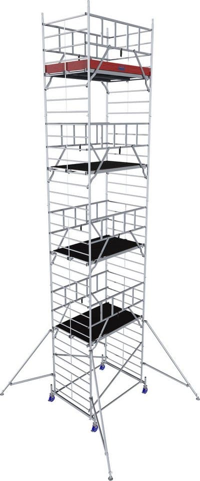 KRAUSE Fahrgerüst ProTec XXL Breitaufbau, (Set), Arbeitshöhe: 10,3 Meter