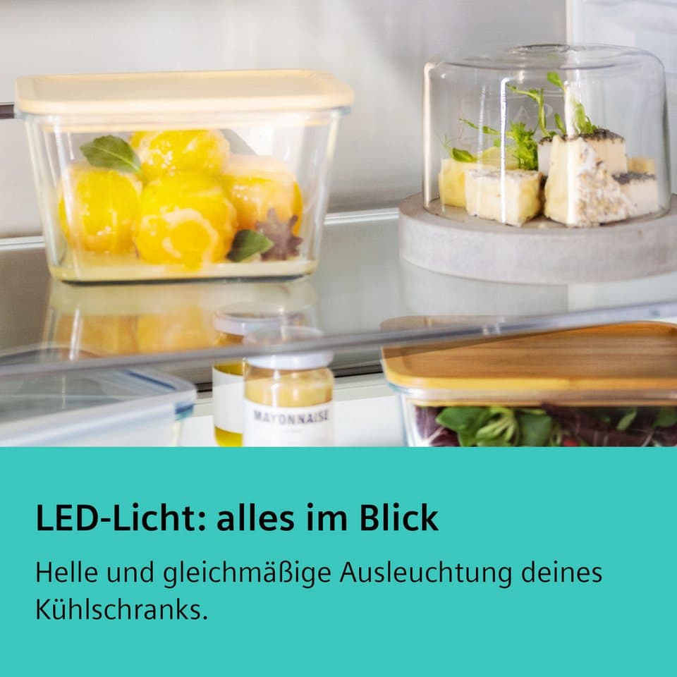 SIEMENS Multi Door iQ300 KF96NVPEA, 183 cm hoch, 91 cm breit, noFrost, hyperFresh Schubladen, LED-Licht, superKühlen, superGefrieren - Thumbnail 3
