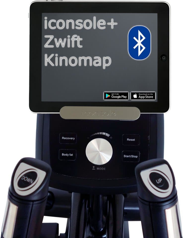 U.N.O. FITNESS Ellipsentrainer XE 5500 (BMI Analyse Programm), 180 kg max. Benutzergewicht, 16 Widerstandsstufen - Thumbnail 3