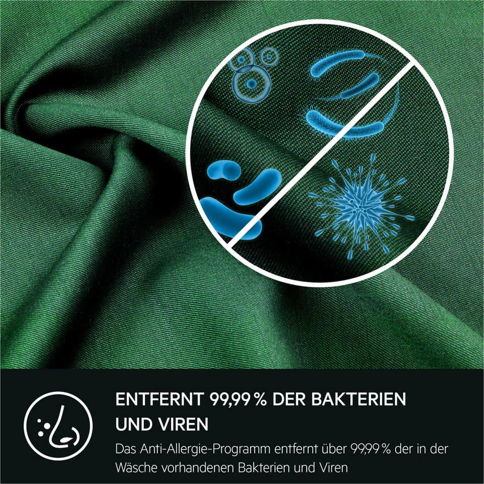 AEG Waschmaschine Toplader 7000 ProSteam® LTR7A37STL, 7 kg, 1300 U/min, ProSteam®: Auffrischen mit Dampf statt Waschen und 96 % Wasser sparen - Thumbnail 9