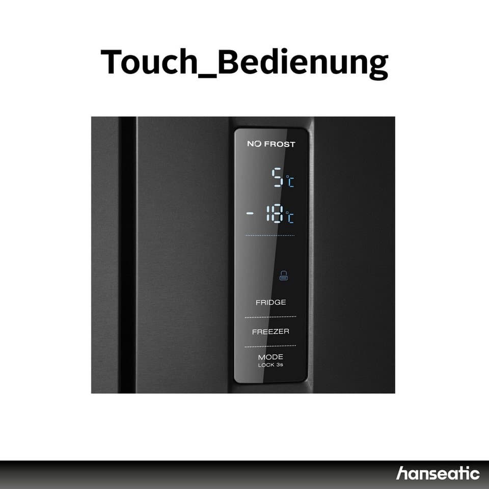 Hanseatic Multi Door HCDC18080CBI, 180 cm hoch, 79 cm breit, inkl. 3 Jahre Herstellergarantie - Thumbnail 5