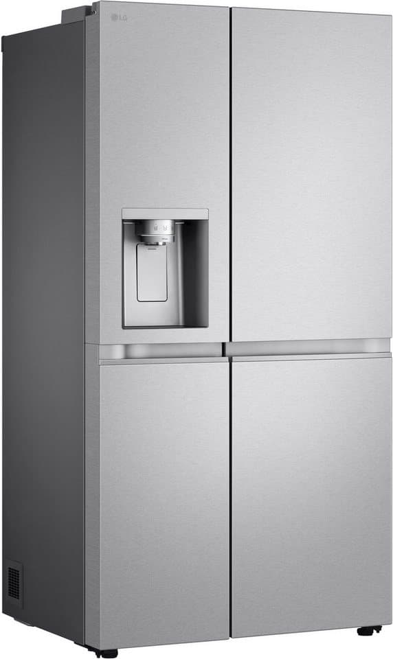 LG Side-by-Side GSLE91MBAC, 179 cm hoch, 91,3 cm breit, Eis-, Crushed Ice- und Wasserspender mit Wassertank, NoFrost