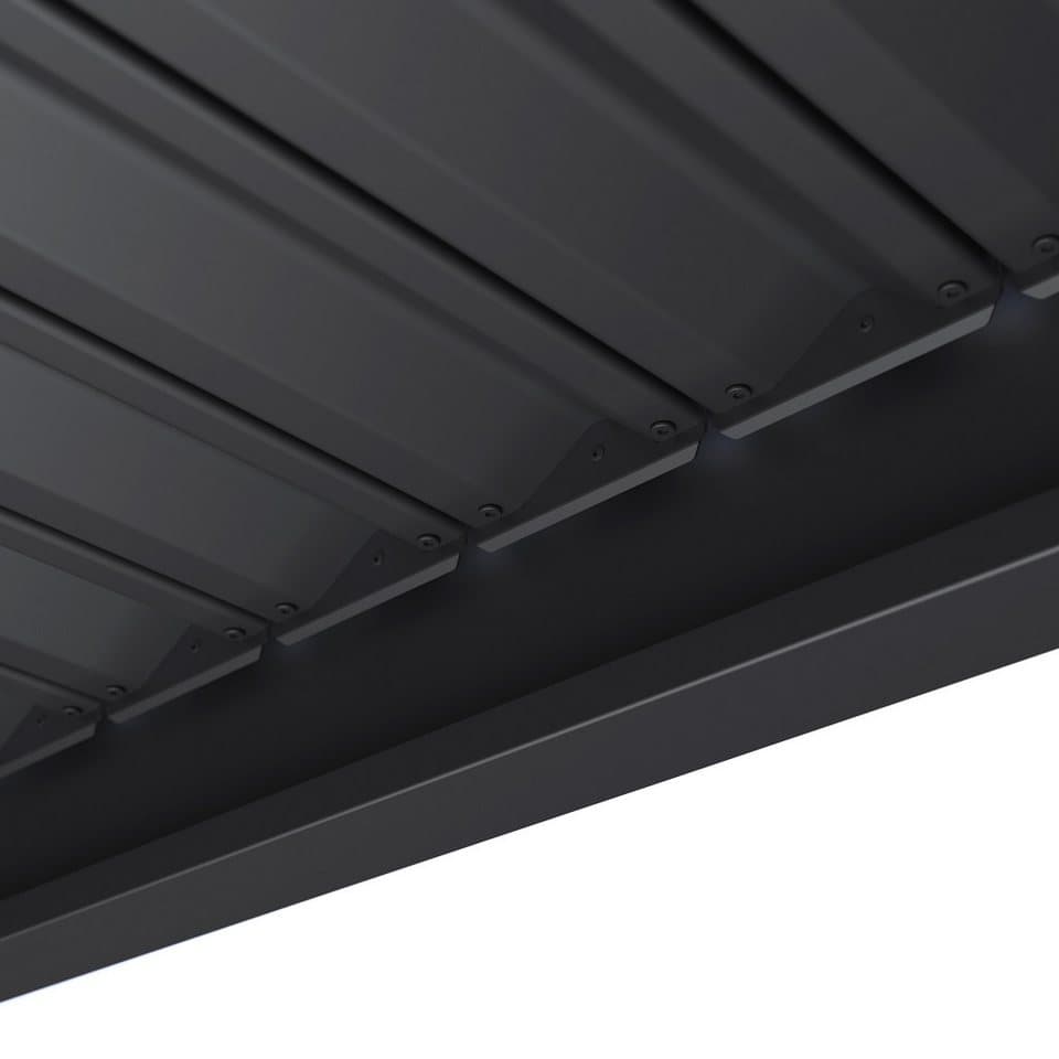 Paragon Pergola Grand Tuscan 1224 inkl. Lamellendach Anthrazit, BxTxH: 721x369x256 cm - Thumbnail 8