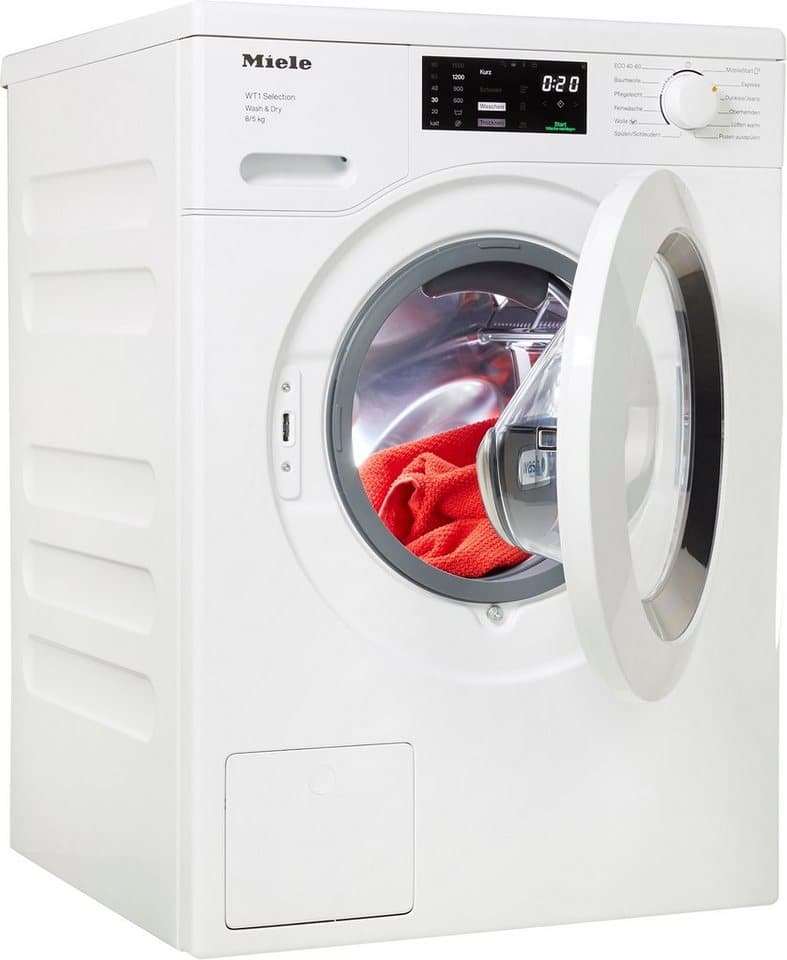 Miele Waschtrockner WTD163 WCS 8/5 kg, 8 kg, 5 kg, 1500 U/min, App-Steuerung, 25 Jahre Motorgarantie - Thumbnail 2