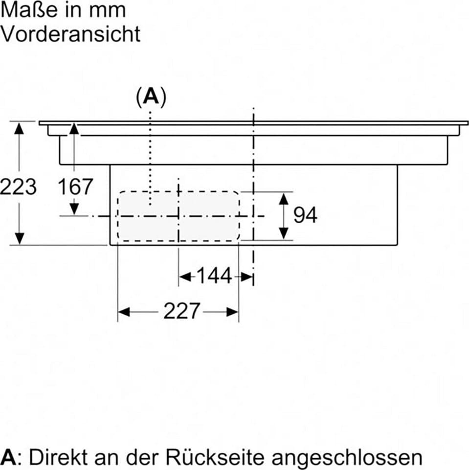 NEFF Kochfeld mit Dunstabzug N 50 V58NBS1L0, Combi Induction für große Töpfe & extrem effiziente Absaugleistung - Thumbnail 19
