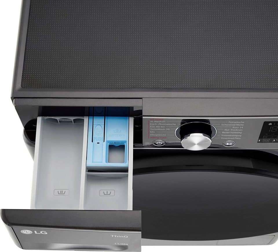 LG Waschtrockner Serie 7 W4WR70E6YB, 11 kg, 6 kg, 1400 U/min - Thumbnail 13