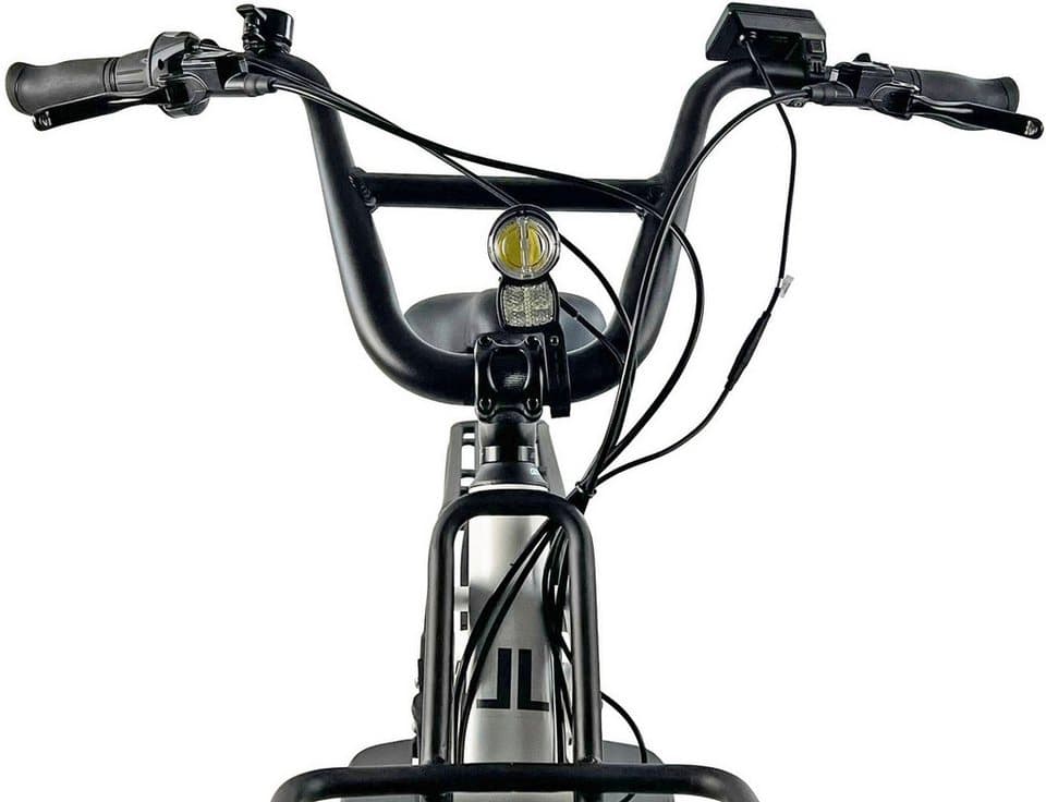LLobe E-Bike Lastenrad Cargo City E-Bike Cargado, 7 Gang Shimano Tourney Schaltwerk, Kettenschaltung, Mittelmotor, 468 Wh - Thumbnail 4