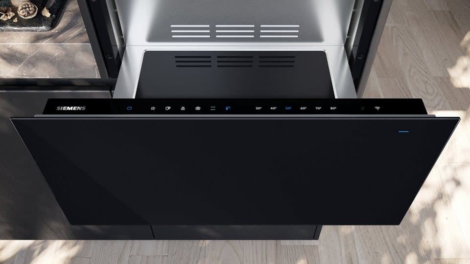 SIEMENS Einbau-Wärmeschublade BI710D1B1, Einfache Touch-Bedienung & eine praktische Warmhaltefunktion - Thumbnail 2