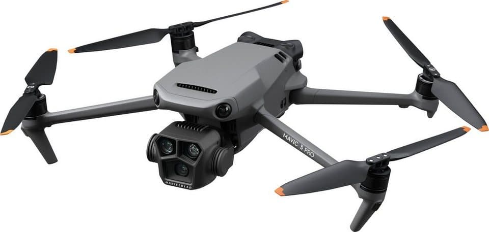DJI Mavic 3 Pro Fly More Combo (DJI RC) Drohne (5,1K, DJI RC Fernsteuerung, 3 Akkus, Ladestation und Umhängetasche) - Bild 1