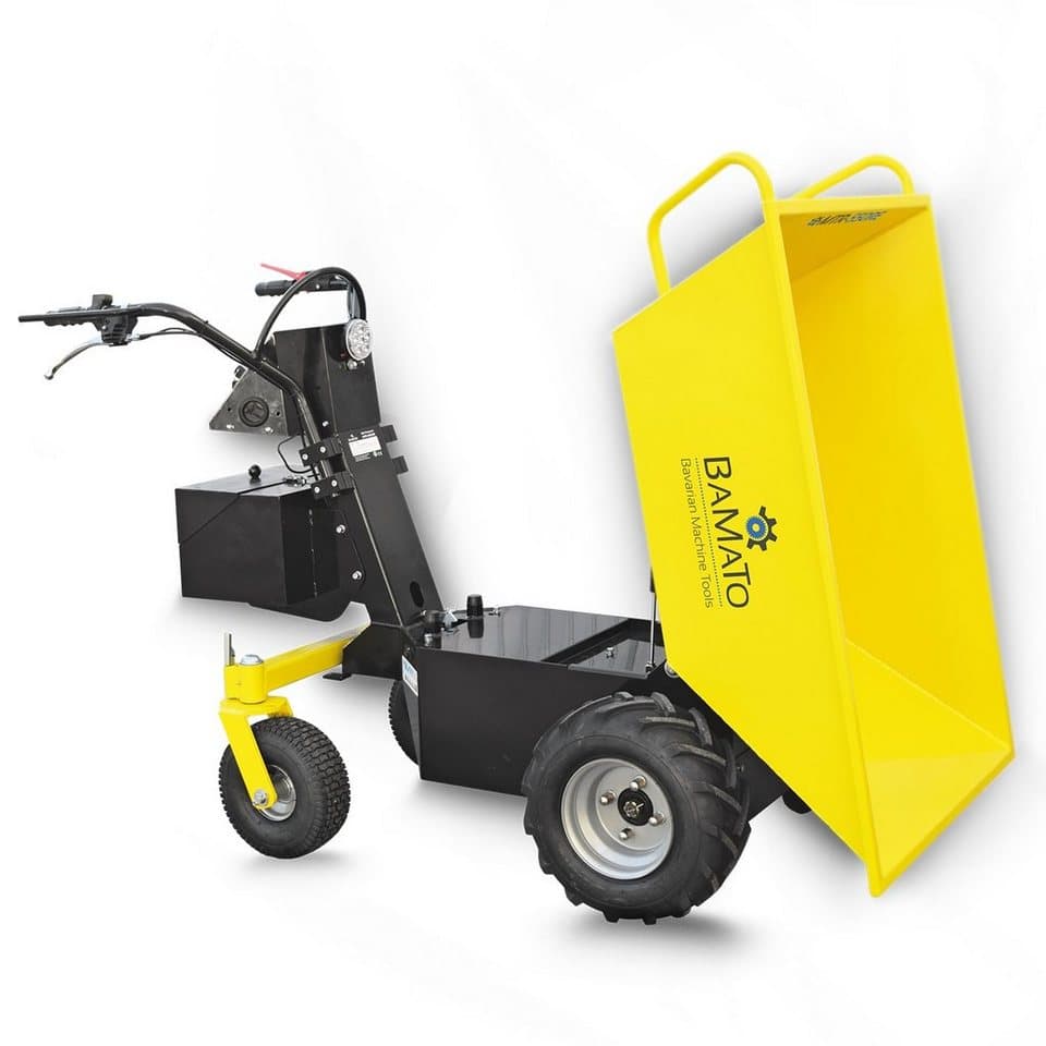BAMATO Motorschubkarre MTR-550RE, 350 l, 1-tlg., Elektrodumper, Akku Schubkarre, Raddumper - Thumbnail 2