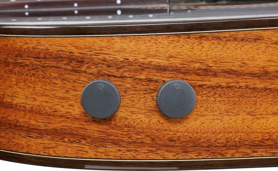 Ibanez Konzertgitarre GA360TCE-TBK Thinline-Konzertgitarre Black High Gloss, 4/4, Thinline-Konzertgitarre mit zwei Tonabnehmern und Cutaway - Thumbnail 8
