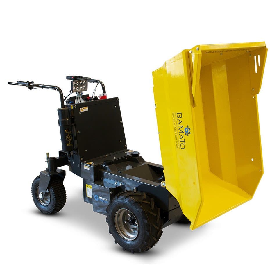 BAMATO Motorschubkarre MTR-500REPRO, 1-tlg., Elektrodumper, Akku Schubkarre, Motorschubkarre - Thumbnail 4