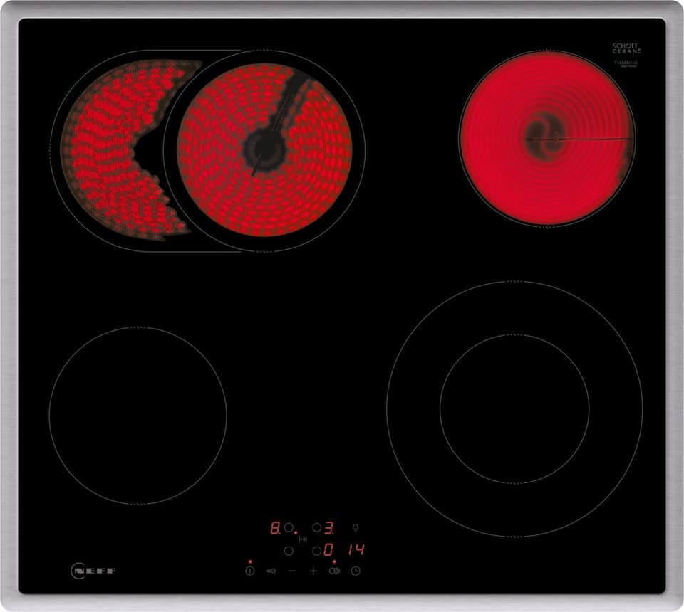 NEFF Backofen-Set BX46PB0, mit Teleskopauszug nachrüstbar, Pyrolyse-Selbstreinigung, Kochfeld mit Touch-Steuerung & CircoTherm® für 3 Backebenen - Thumbnail 4