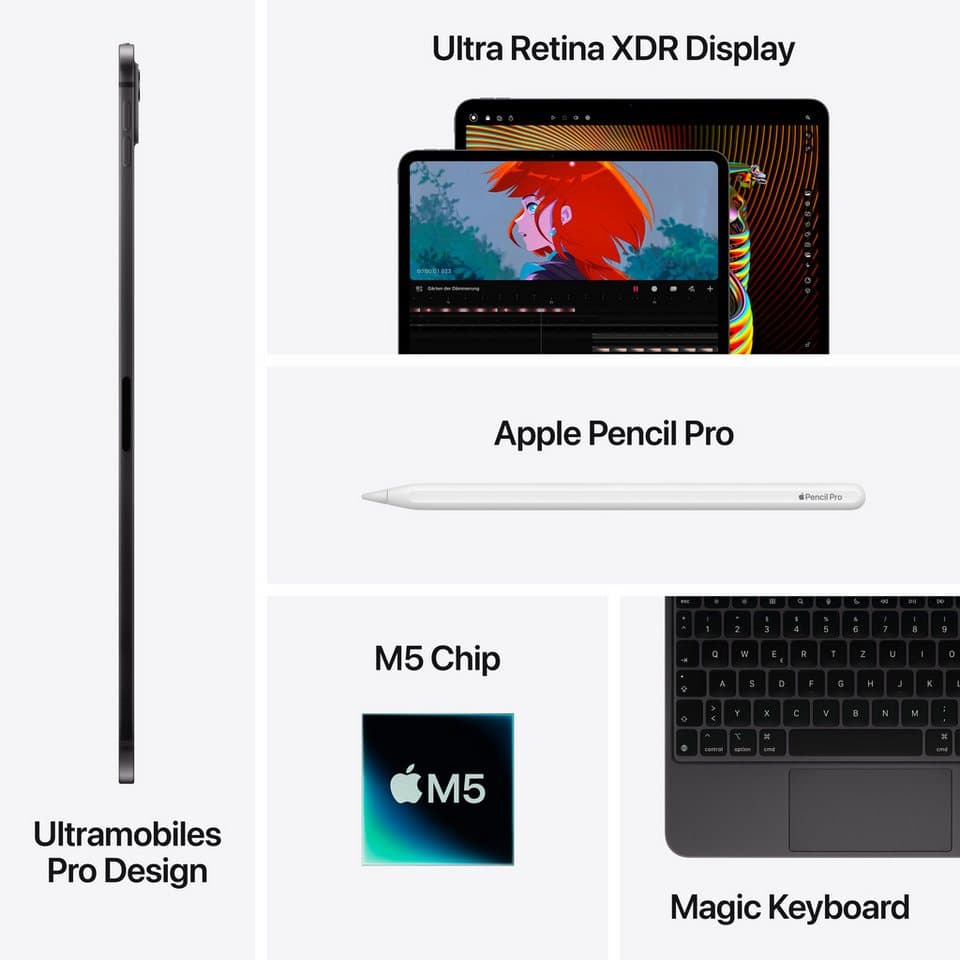 Apple 11-inch iPad Pro Tablet (11", iPadOS) - Thumbnail 8