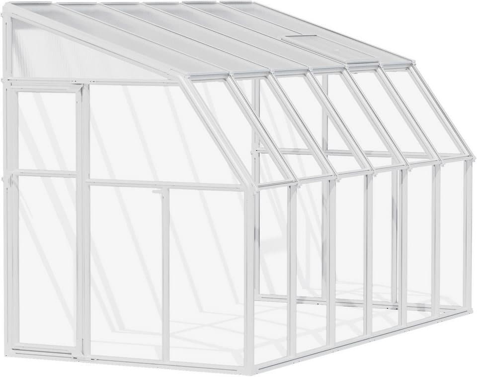 Palram - Canopia Gewächshaus Sun Room, BxTxH: 201 x 386 x 247 cm, BxLxH: 58 x 120 x 247 cm, 3 mm Wandstärke, lebenslang widerstandsfähige Wandpaneele - Thumbnail 2
