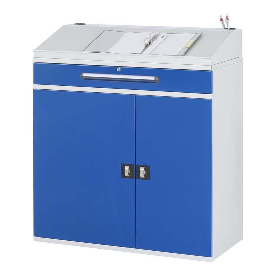 RAU Moderationskoffer Rau Beistellschrank-Stehpult - Modell 02 BxTxH 1100x520x1110/1220mm - Thumbnail 2