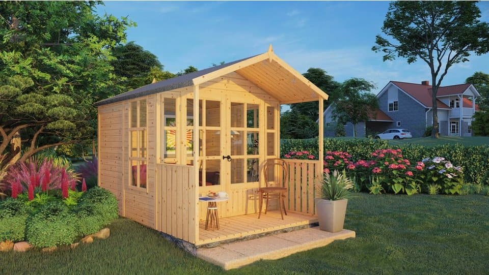 BERTILO Gartenhaus Salisbury, BxT: 214x305 cm, Inklusive Fussboden - Thumbnail 19