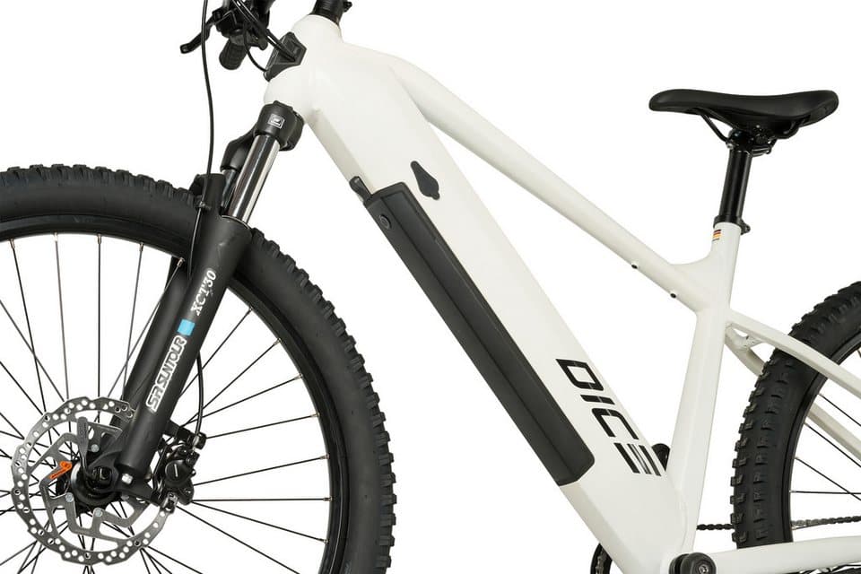 Prophete E-Bike Mountainbike Dice 1.8, 8 Gang Shimano Altus Schaltwerk, Kettenschaltung, Heckmotor, 360 Wh - Thumbnail 5