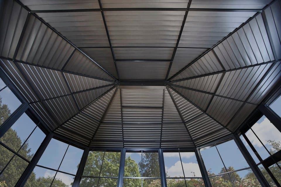 Sojag Pavillon Charleston 12x12, Wintergarten, BxT: 384x384 cm - Thumbnail 8