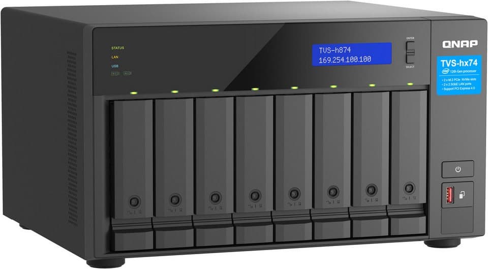QNAP TVS-H874T-I7-32G NAS-Server