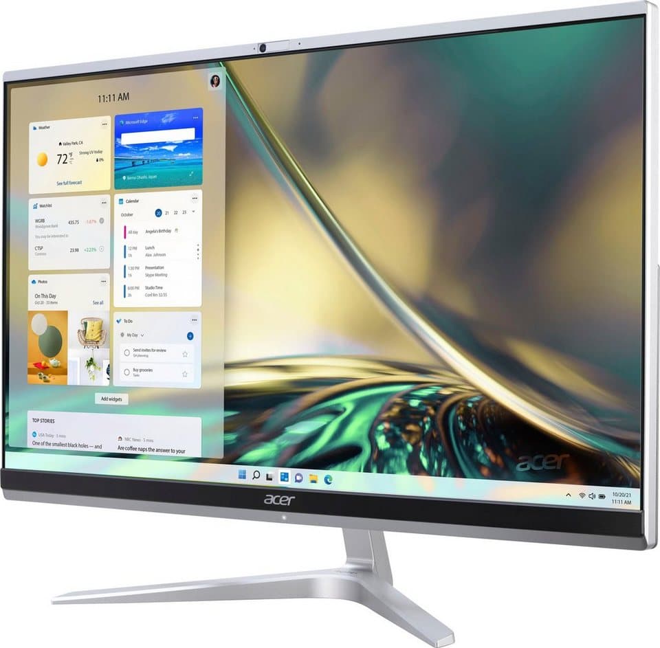 Acer Aspire C24-1650 All-in-One PC (23,8 Zoll, Intel Core i5 1135G7, Iris Xe Graphics, 8 GB RAM, 512 GB SSD, Luftkühlung) - Thumbnail 6