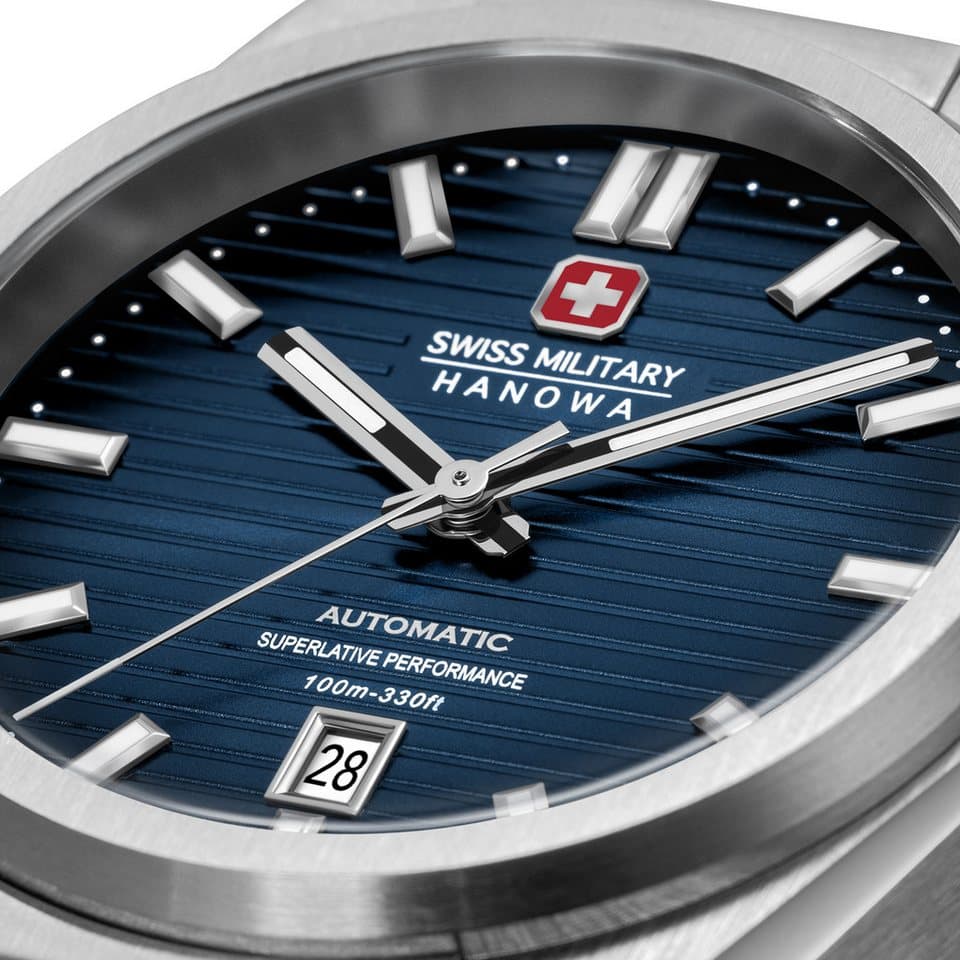 Swiss Military Hanowa Automatikuhr Avalanche SMWGL0006901, Armbanduhr, Herrenuhr, Swiss Made, Mechanische Uhr, Edelstahlarmband - Thumbnail 4