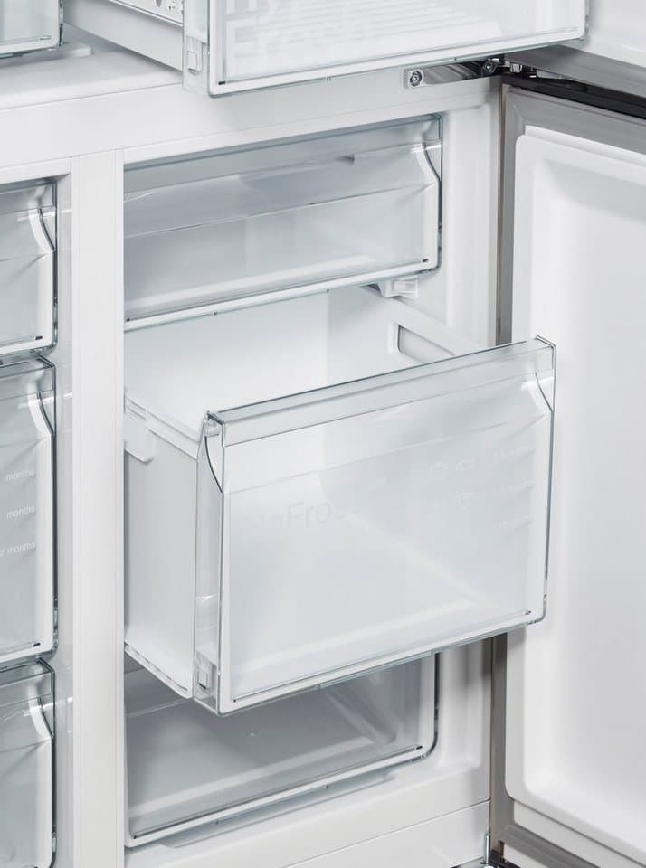 SIEMENS Multi Door iQ300 KF96NVPEA, 183 cm hoch, 91 cm breit, noFrost, hyperFresh Schubladen, LED-Licht, superKühlen, superGefrieren - Thumbnail 15