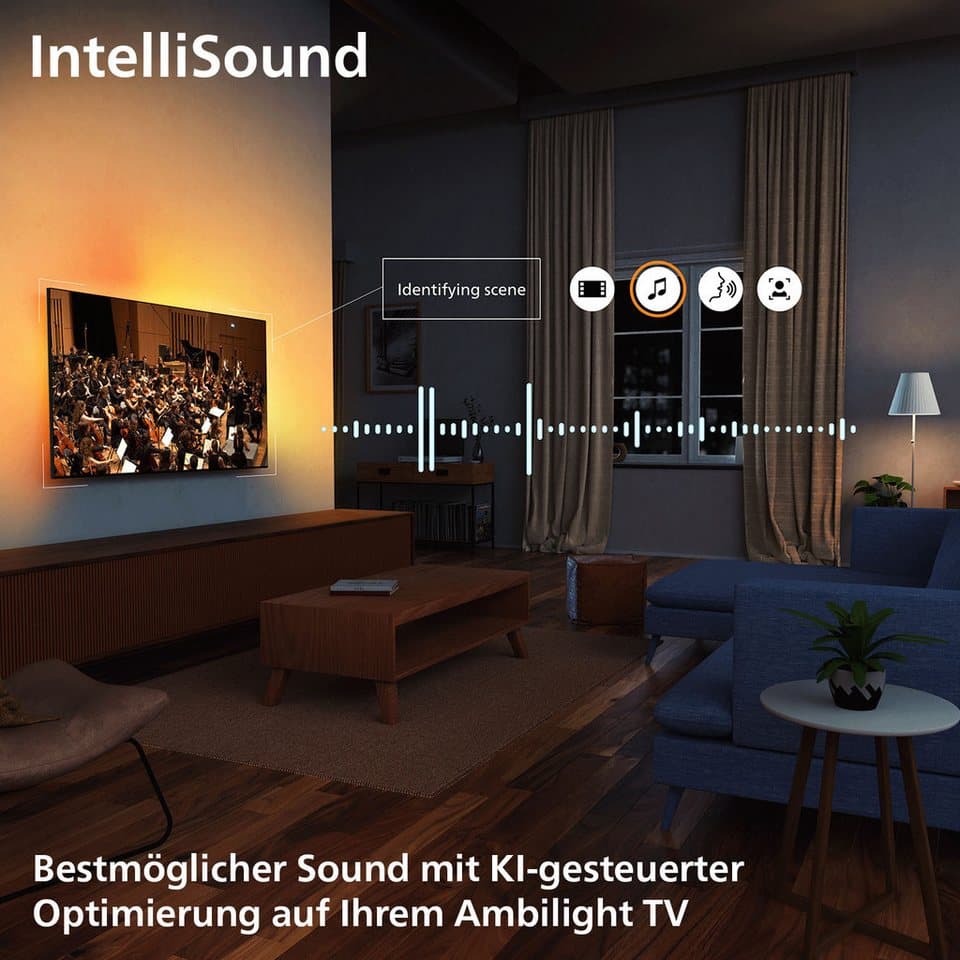 Philips 55OLED761/12 OLED-Fernseher (139 cm/55 Zoll, 4K Ultra HD, Smart-TV) - Thumbnail 11