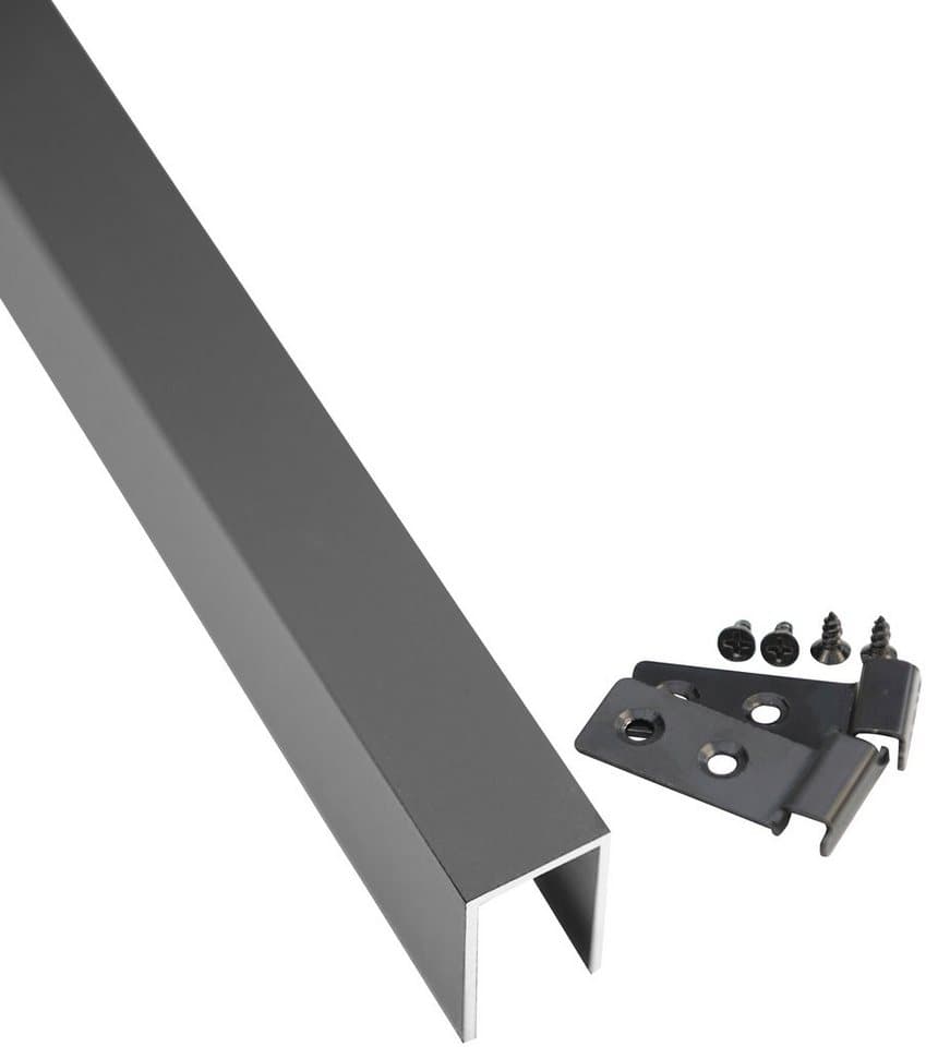 Kiehn-Holz Sichtschutzelement, (Set), LxH: 540x180 cm, Pfosten zum Aufschrauben - Thumbnail 4