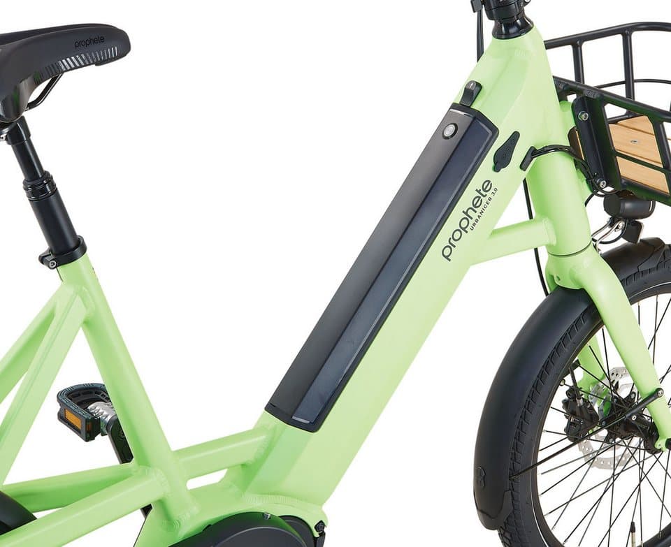 Prophete E-Bike Cityrad Urbanicer 3.0, 7 Gang Shimano Nexus Schaltwerk, Nabenschaltung, Mittelmotor, 360 Wh, Pedelec, Elektrofahrrad für Damen und Herren - Thumbnail 4