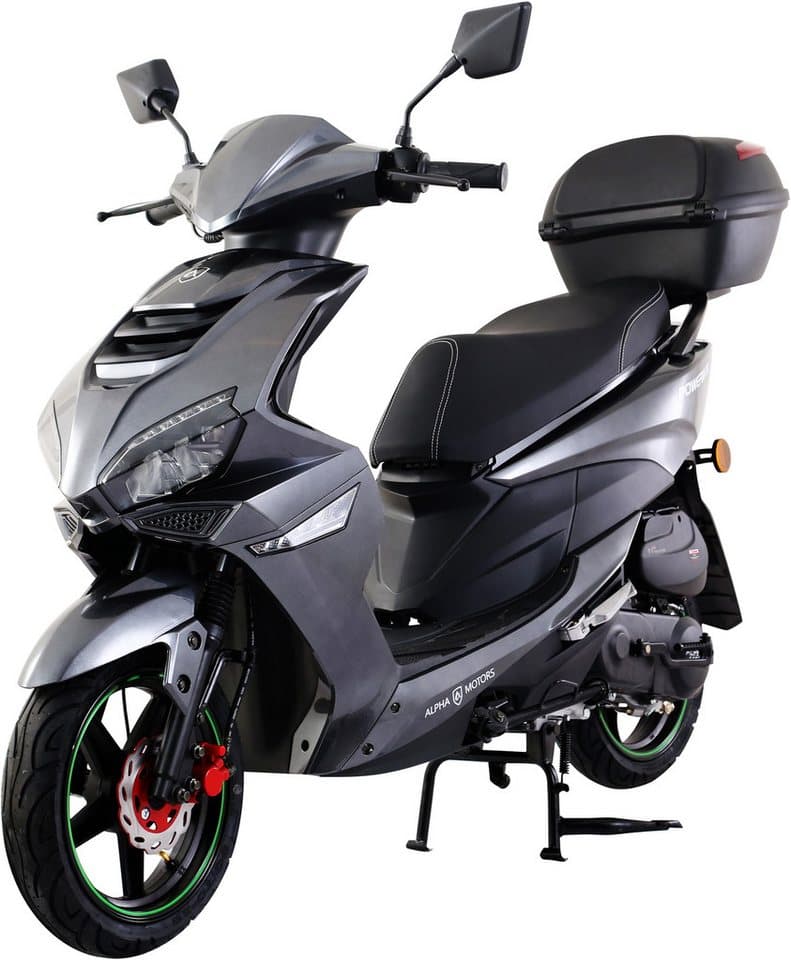 Alpha Motors Motorroller Powermax 50 ccm 45 kmh EURO 5 (mit/ohne Topcase), 50 ccm, 45 km/h, Euro 5 - Thumbnail 2
