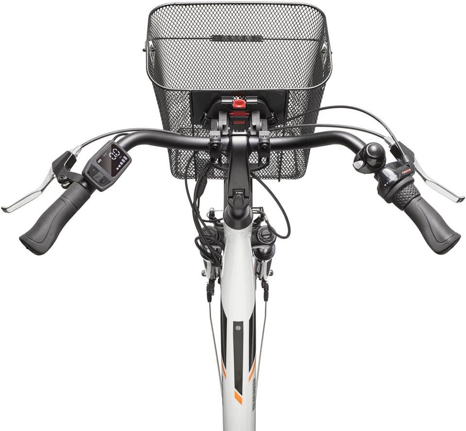 Telefunken E-Bike Cityrad Multitalent RC830, 3 Gang Shimano Nexus Schaltwerk, Frontmotor, 531,3 Wh, Pedelec, Elektrofahrrad für Damen u. Herren - Thumbnail 3