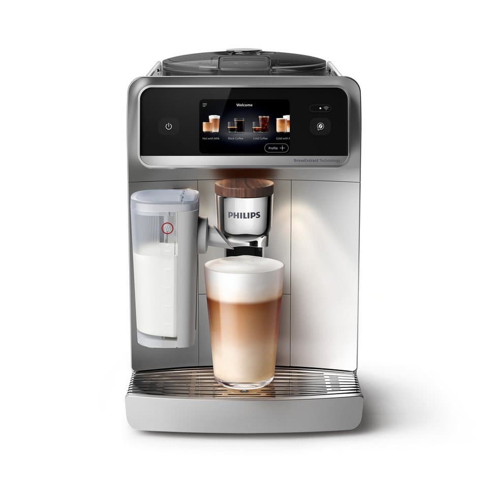 Philips Kaffeevollautomat EP8757/20 8000 Series LatteGo Pro Café Aromis, 50 Getränke (heiß oder eisgekühlt), LatteGo Pro-Milchsystem, BrewExtract Technologie, appfähig - Thumbnail 2