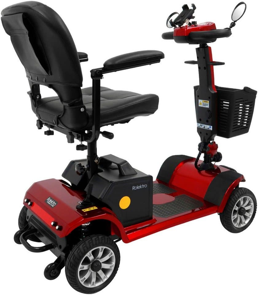 Rolektro Elektromobil E-Quad 6 V.3 Pro, Rot, 24V-20Ah Lithium-Akku, 300 Watt, 6 km/h - Thumbnail 6