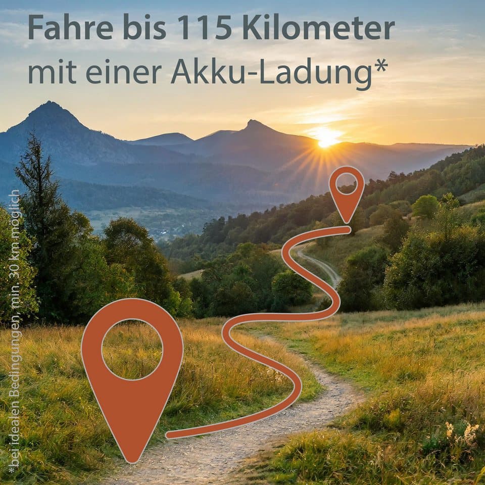 AGON E-Bike Trekkingrad Avesa, 21 Gang, Kettenschaltung, Heckmotor, 374 Wh, Pedelec, Elektrofahrrad für Damen u. Herren - Thumbnail 8