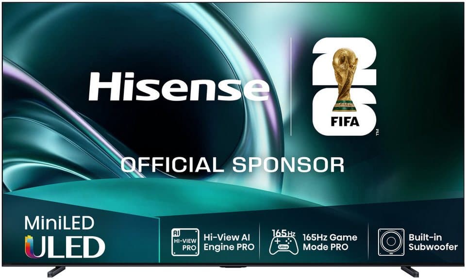 Hisense 100U7Q QLED Mini LED-Fernseher (253 cm/100 Zoll, 4K Ultra HD, Smart-TV, 4K UHD Mini LED) - Bild 1