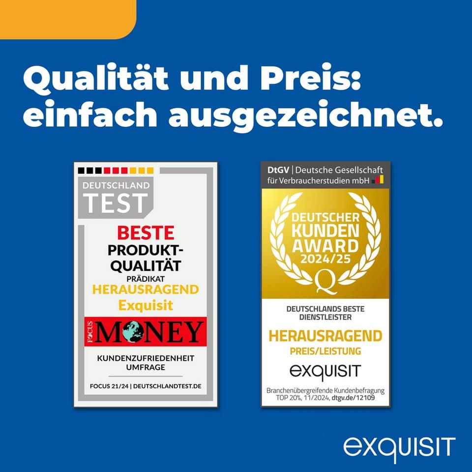 exquisit Multi Door MD430-100-WS-202E inoxlook-az MD430-100-WS-202E inoxlook-az, 183 cm hoch, 83,6 cm breit - Thumbnail 5