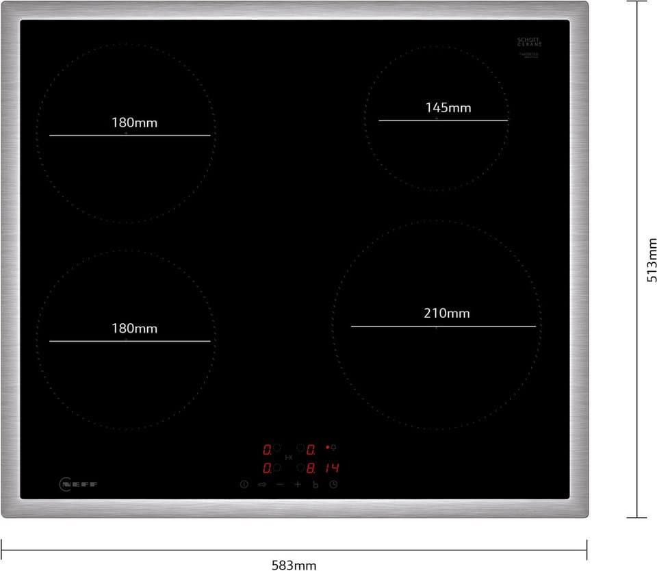 NEFF Backofen-Set BX36IB0, mit Teleskopauszug nachrüstbar, CircoTherm® zum Backen auf 3 Ebenen & Powerstufe für schnelle Hitze - Thumbnail 15