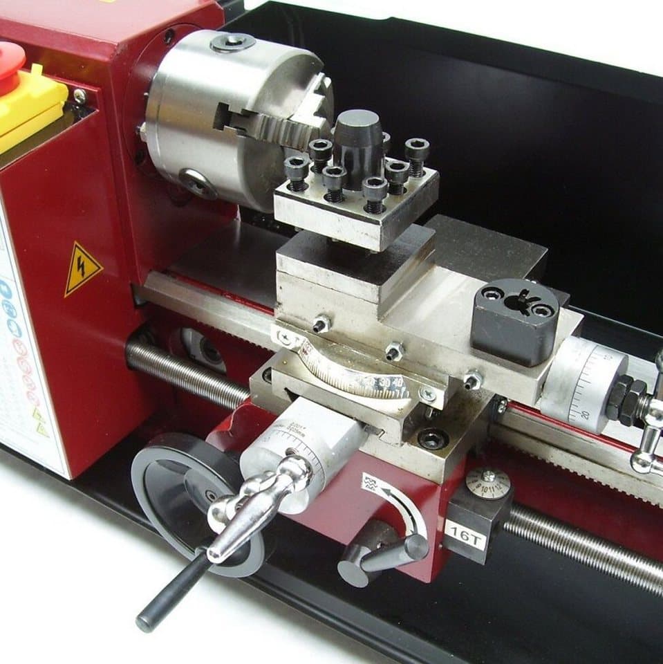 Apex Drechselbank Metalldrehmaschine Drehmaschine 300 Drehbank 55449 Metalldrehbank, (1-tlg) - Thumbnail 5