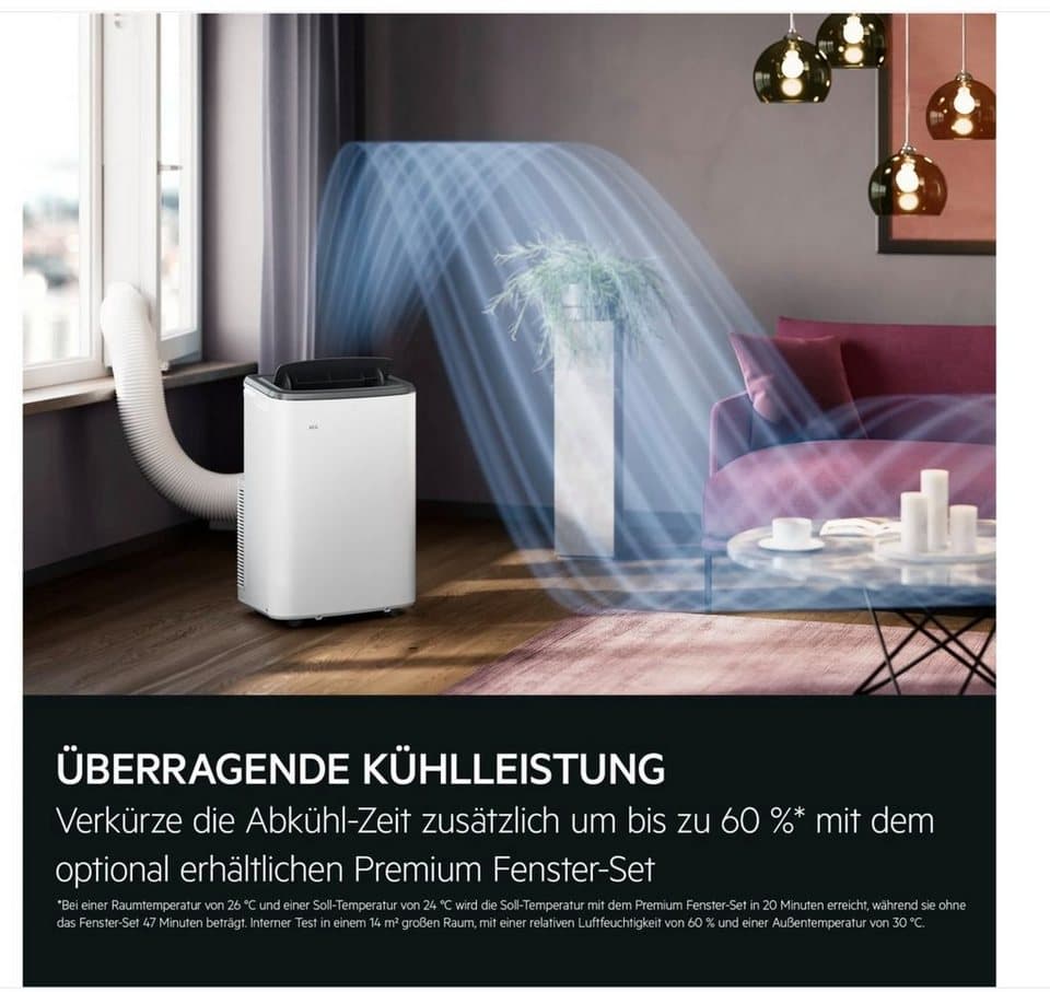 AEG Klimagerät AXP26U339CW, 2600 W, max. Raumgröße 40 m² - Thumbnail 3