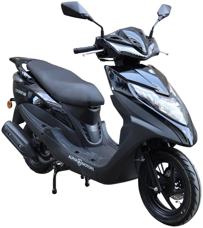 Alpha Motors Motorroller Topdrive, 125 ccm, 85 km/h, Euro 5+, mit USB-Anschluss