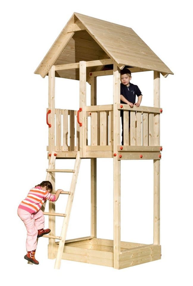 weka Spielturm Tabaluga Drachenturm mit Satteldach, BxTxH: 150x165x331 cm - Bild 1