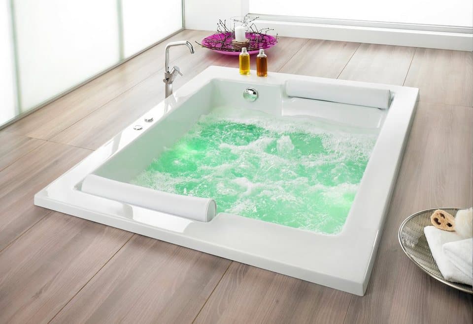 OTTOFOND Whirlpool-Badewanne Maharaja, (Komplett-Set, 1-tlg), Typ Exklusiv chrom und zwei Nackenrollen - Thumbnail 3