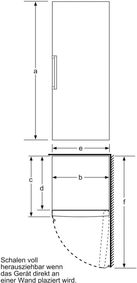 BOSCH Gefrierschrank Serie 6 GSN58AWDV, 191 cm hoch, 70 cm breit, Kein Abtauen mit No Frost und frische Eiswürfel dank Ice Twister - Thumbnail 13