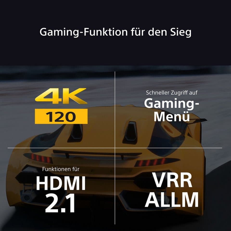 Sony K-65XR80 OLED-Fernseher (164 cm/65 Zoll, 4K Ultra HD, Smart-TV, Google TV, BRAVIA 8, 4K HDR, Dolby Vision, Gaming Funktionen für PlayStation 5) - Thumbnail 17