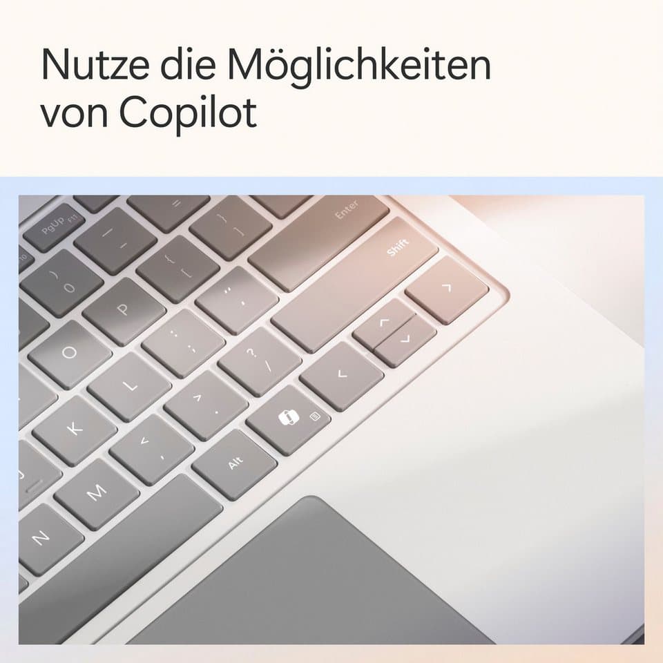 Microsoft Surface Laptop, Copilot+ PC, 13" Touch-Display, 16 GB RAM, 7. Edition Notebook (35,05 cm/13,8 Zoll, Snapdragon X Elite X1E-78-100, Adreno, 16 GB, 1000 GB SSD) - Thumbnail 14