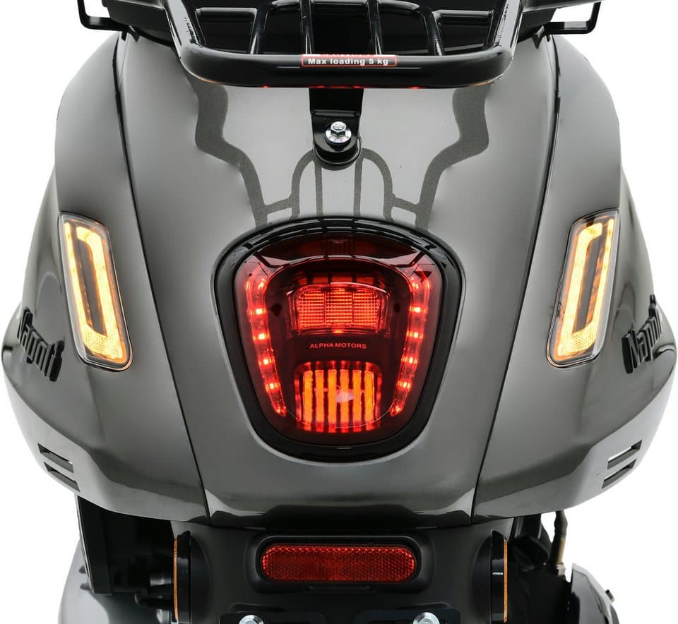Alpha Motors Motorroller Napoli 125 ccm 85 km/h EURO 5+ (mit/ohne Topcase), 125 ccm, 85 km/h, Euro 5 - Thumbnail 5