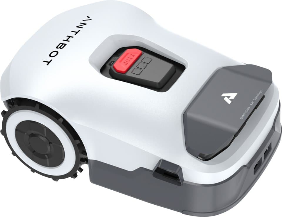 ANTHBOT Rasenmähroboter 90ANT-LMGenie600E, bis 600 m² Rasenfläche, (KI‑Hindernisvermeidung, Multi‑Zonen-Verwaltung), Kabellose Installation, Full‑Band‑RTK mit 4 KI‑Kameras - Thumbnail 4