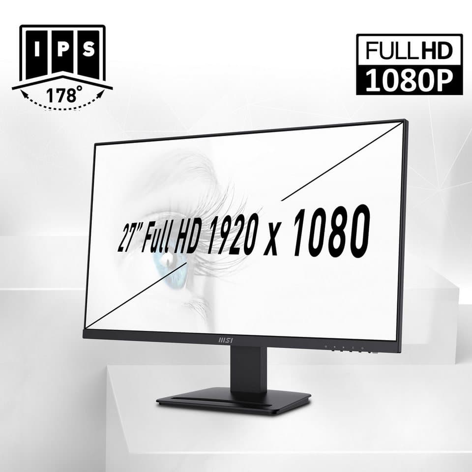 GAMEMAX MegaDeal Rockstar 2602 AMD Ryzen 7 5700X RTX 5060 32GB DDR4 1TB SSD PC-Komplettsystem (27", AMD Ryzen 7 5700X, RTX™ 5060, 32 GB RAM, 1000 GB SSD, Windows 11 + MSI PRO MP273A Flat Monitor, 69cm (27) - Thumbnail 9